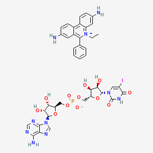 Ethidium-iodouridylyl(3'-5')adenosine