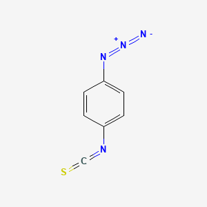 molecular formula C7H4N4S B1220358 4-Azidophenyl isothiocyanate CAS No. 74261-65-7