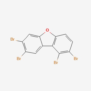 molecular formula C12H4Br4O B1220366 1,2,7,8-Tetrabromodibenzofuran CAS No. 84761-80-8