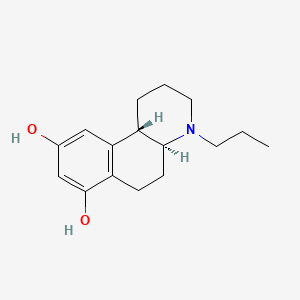 trans-N-Propyl-7,9-dihydroxyoctahydrobenzo(f)quinoline