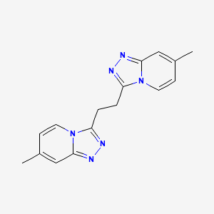 molecular formula C16H16N6 B1220413 NSC 303530 CAS No. 64762-53-4