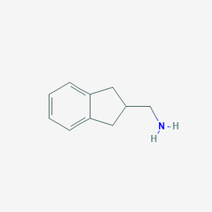 molecular formula C10H13N B122042 (2,3-Dihydro-1H-inden-2-yl)methanamine CAS No. 146737-65-7
