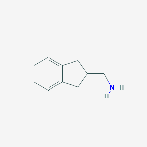 molecular formula C10H13N B122042 2,3-二氢-1H-茚-2-基甲胺 CAS No. 146737-65-7