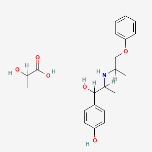 molecular formula C21H29NO6 B1220434 Isoxsuprine lactate 
