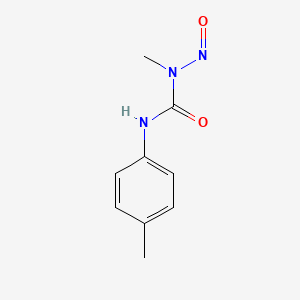 molecular formula C9H11N3O2 B1220446 N-Methyl-N'-(4-methylphenyl)-N-nitrosourea CAS No. 23139-00-6