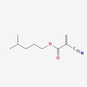 molecular formula C10H15NO2 B1220459 Isohexylcyanoacrylate CAS No. 107811-80-3