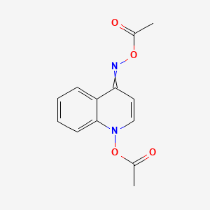 4-(Acetoximino)-1-acetoxy-1,4-dihydroquinoline