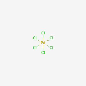 molecular formula Cl6Pd-2 B1220463 Hexachloropalladate(2-) 