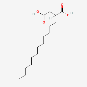 molecular formula C16H30O4 B1220464 Dodecylsuccinic acid CAS No. 455-95-8