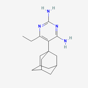2,4-Diamino-5-(1-adamantyl)-6-ethylpyrimidine