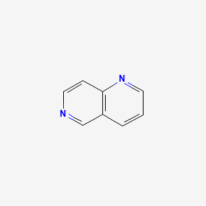molecular formula C8H6N2 B1220473 1,6-Naphthyridine CAS No. 253-72-5