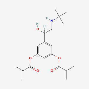 molecular formula C20H31NO5 B1220474 Ibuterol CAS No. 53034-85-8