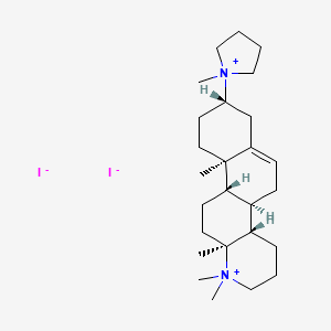 molecular formula C26H46I2N2 B1220477 Candocuronium iodide CAS No. 54278-85-2