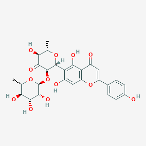 molecular formula C27H28O13 B1220487 Cassiaoccidentalin A 