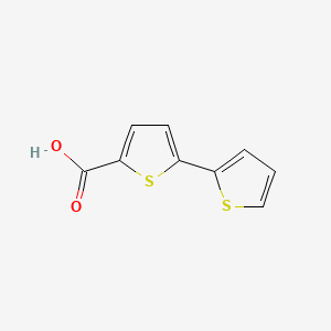 molecular formula C9H6O2S2 B1220506 2,2'-Bithiophene-5-carboxylic acid CAS No. 2060-55-1