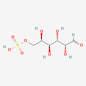 molecular formula C6H12O9S B1220508 Galactose 6-sulfate CAS No. 6215-95-8