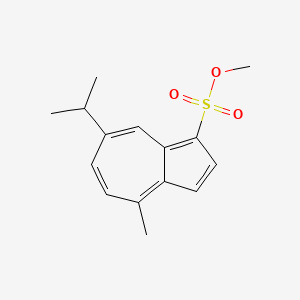 molecular formula C15H18O3S B1220510 Azulene Sn CAS No. 28802-61-1