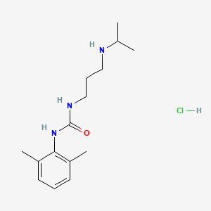 molecular formula C15H26ClN3O B1220514 Recainam hydrochloride CAS No. 74752-07-1