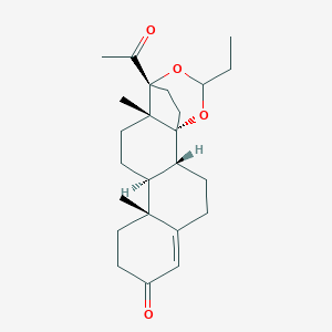 molecular formula C24H34O4 B122052 Proligestone CAS No. 23873-85-0