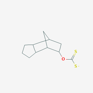 molecular formula C11H15OS2- B1220533 D609 