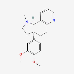 molecular formula C20H24N2O2 B1220540 (+)-Sceletium A4 