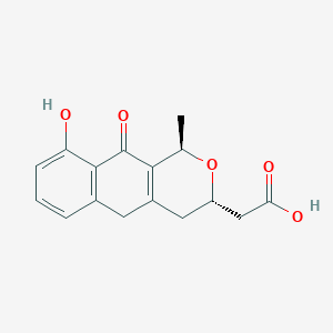 molecular formula C16H16O5 B1220541 5-Deoxodihydrokalafungin 