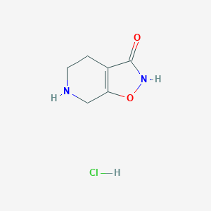 molecular formula C6H9ClN2O2 B122055 Gaboxadol hydrochloride CAS No. 85118-33-8