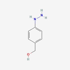 molecular formula C7H10N2O B1220583 p-Hydroxymethylphenylhydrazine CAS No. 73454-78-1
