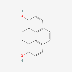 molecular formula C16H10O2 B1220589 1,8-Pyrenediol CAS No. 78078-85-0