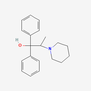 molecular formula C20H25NO B1220601 Diphepanol CAS No. 510-07-6