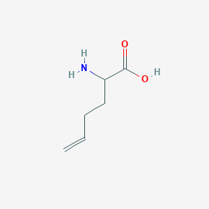 molecular formula C6H11NO2 B122061 2-Aminohex-5-enoic acid CAS No. 16258-05-2