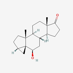 (1S,2R,5S,7R,8R,10R,11S,15S)-8-Hydroxy-2,15-dimethylpentacyclo[8.7.0.02,7.05,7.011,15]heptadecan-14-one