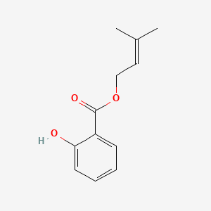 molecular formula C12H14O3 B1220626 Prenyl salicylate CAS No. 68555-58-8