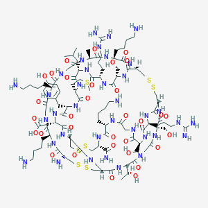 molecular formula C102H172N36O32S7 B122063 Ziconotide CAS No. 150770-63-1