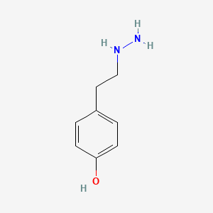 Phenol, 4-(2-hydrazinoethyl)-