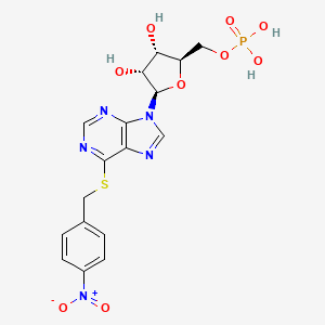 6-S-((4-Nitrophenyl)methyl)-6-thio-5'-inosinic acid