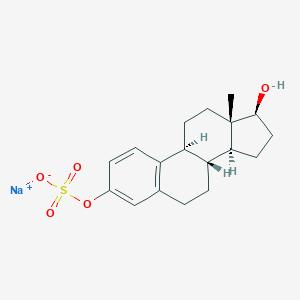 molecular formula C₁₈H₂₃NaO₅S B122066 Sodium 17beta-estradiol sulfate CAS No. 4999-79-5