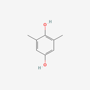 molecular formula C8H10O2 B1220660 2,6-Dimethylhydroquinone CAS No. 654-42-2