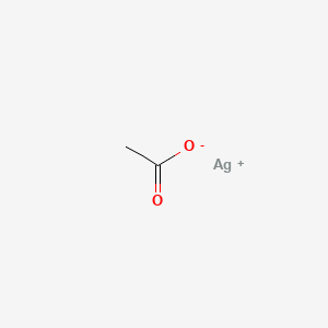 molecular formula C2H3AgO2 B1220665 Silver acetate CAS No. 563-63-3