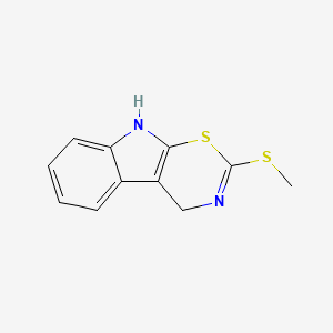 molecular formula C11H10N2S2 B1220674 环铜素 CAS No. 105748-58-1