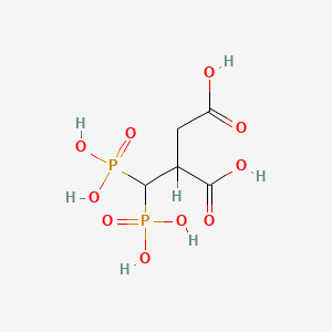 molecular formula C5H10O10P2 B1220678 Butedronic acid CAS No. 51395-42-7