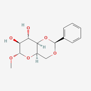 (2S,4aR,6S,7S,8S,8aR)-6-methoxy-2-phenyl-4,4a,6,7,8,8a-hexahydropyrano[3,2-d][1,3]dioxine-7,8-diol