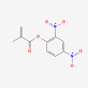molecular formula C10H8N2O6 B1220735 2,4-Dinitrophenylmethacrylate CAS No. 54616-59-0