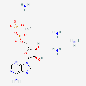 molecular formula C10H24CoN9O10P2 B1220744 CoADP CAS No. 63937-09-7