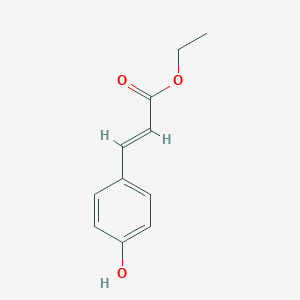 molecular formula C11H12O3 B122075 (E)-Ethyl 3-(4-hydroxyphenyl)acrylate CAS No. 7362-39-2