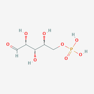 molecular formula C5H11O8P B1220763 D-xylose 5-phosphate 