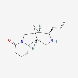 4-(Prop-2-en-1-yl)decahydro-8H-1,5-methanopyrido[1,2-a][1,5]diazocin-8-one