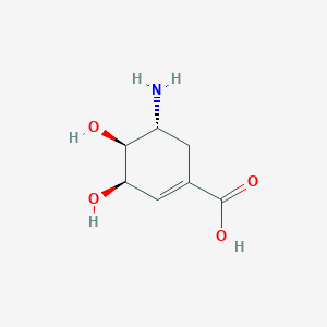 5-Deoxy-5-aminoshikimic acid