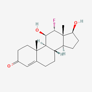 molecular formula C19H27FO3 B1220783 XSW6U77DX9 CAS No. 1649-30-5