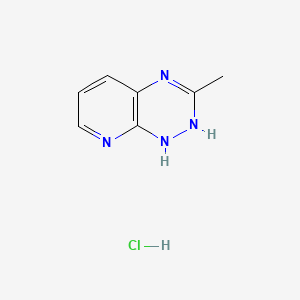 3-Methyl-1,2-dihydropyrido[3,2-e][1,2,4]triazine;hydrochloride